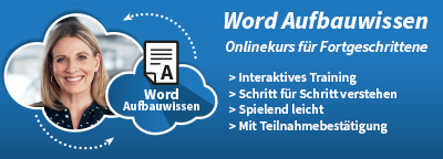 Word Aufbauwissen