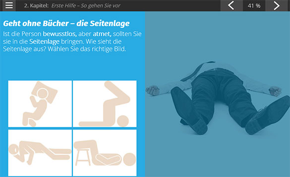 Stabile Seitenlage